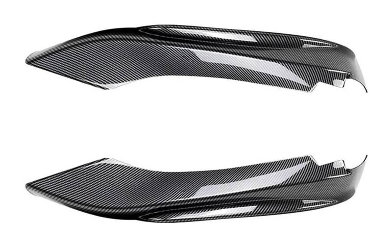 Auto Frontspoiler Lippe Für B&MW F32 F33 F36 4 Serie 420i 425i 430i 440i M440i 2014-2020 Spoiler Splitter Diffusor Abdeckung Schutz Trim Auto Frontschürze Lippe(Carbon Look B) von AMBMREDPEV