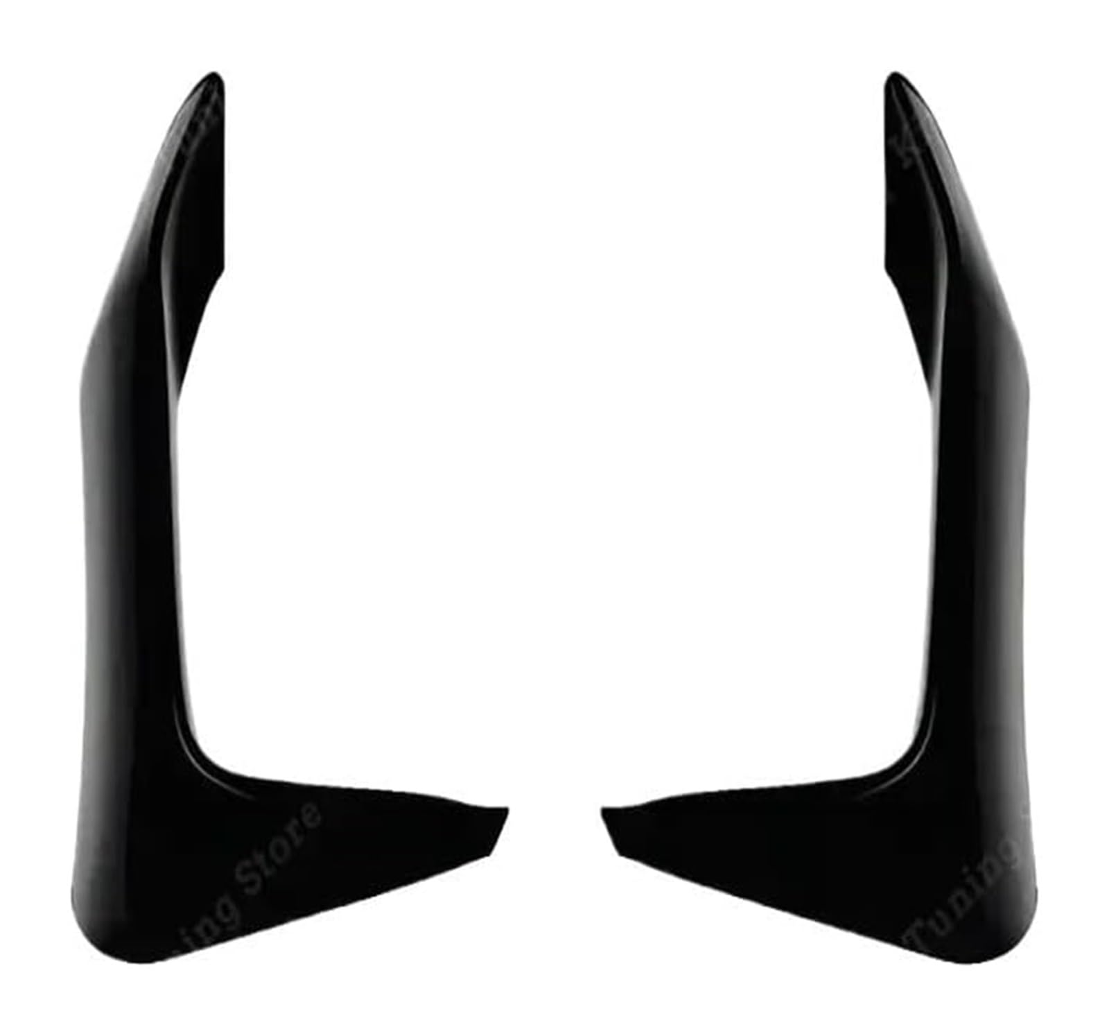 Auto Frontspoiler Lippe Für B&MW F80 M3 F82 F83 M4 2014-2020 Frontschürze Lip Spoiler Seite Splitter Grill Trim Wind Messer Schutz BodyKits Frontspoiler(2PC Down Gloss Black) von AMBMREDPEV