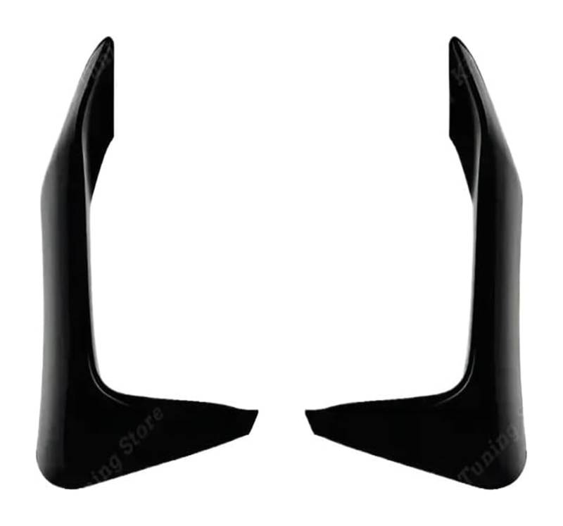 Auto Frontspoiler Lippe Für B&MW F80 M3 F82 F83 M4 2014-2020 Frontschürze Lip Spoiler Seite Splitter Grill Trim Wind Messer Schutz BodyKits Frontspoiler(2PC Down Gloss Black) von AMBMREDPEV