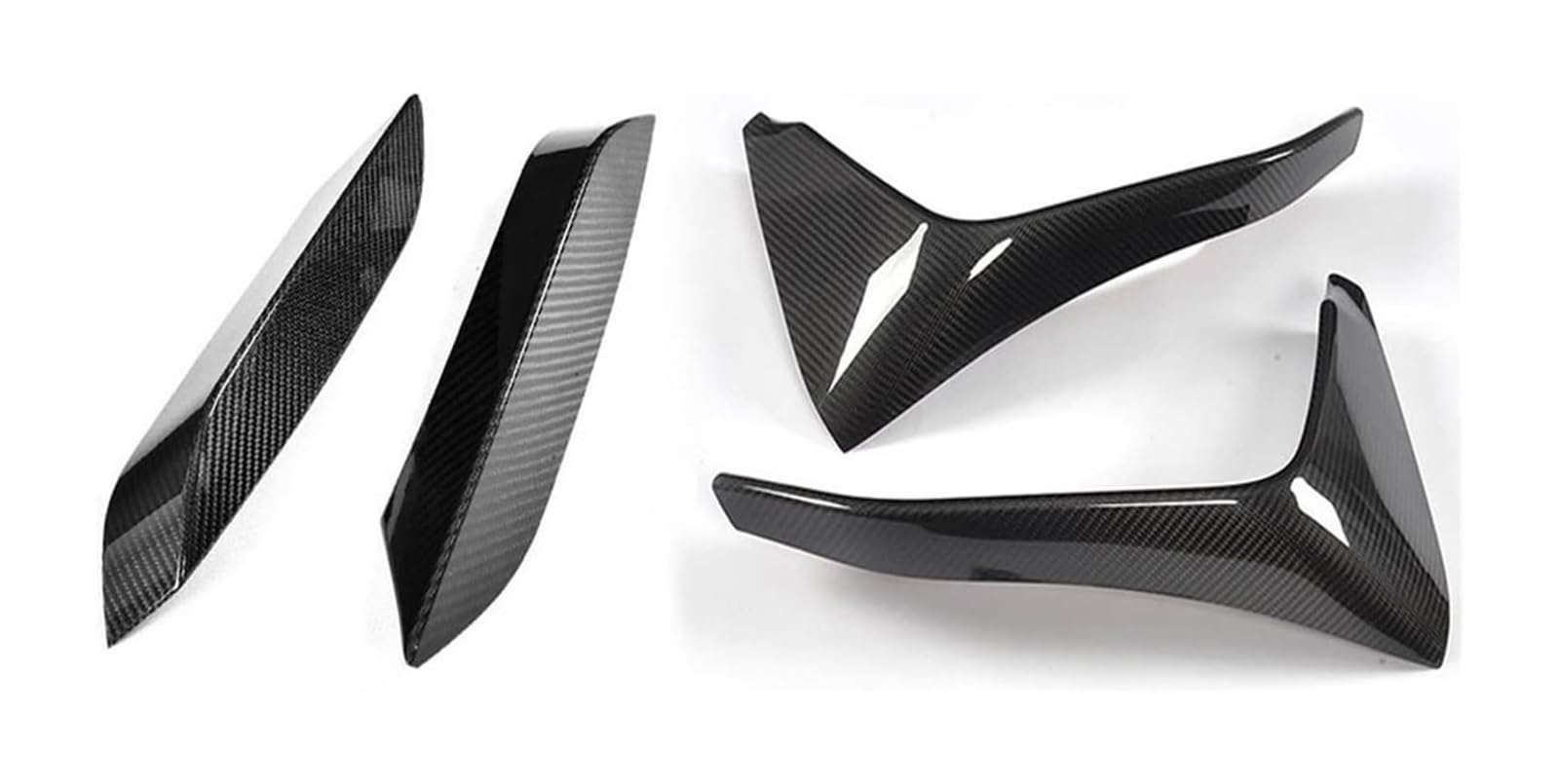 Auto Frontspoiler Lippe Für B&MW F80 M3 F82 F83 M4 Limousine Coupe 4D 2D 2014-2019 Auto Front Stoßstange Splitter Front Splitter Nebel Lampe Trim Abdeckung(Up Down Splitters) von AMBMREDPEV