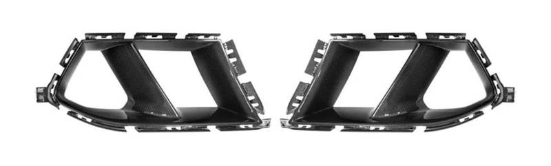 Auto Frontspoiler Lippe Für B&MW G80 M3 G82 G83 M4 Limousine Für Coupe Für Cabrio 2020-IN 2PCS Auto Vordere Stoßstange Air Vent Splitter Seite Kotflügel von AMBMREDPEV