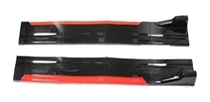 Auto Frontspoiler Lippe Für B&MW W204 W205 F10/F11 520i 528i 535i 550i Alle Modelle Auto-Seitenschweller Frontspoiler 8 Stück Winglet-Splitter Lippen-Seitenspoiler(rot) von AMBMREDPEV