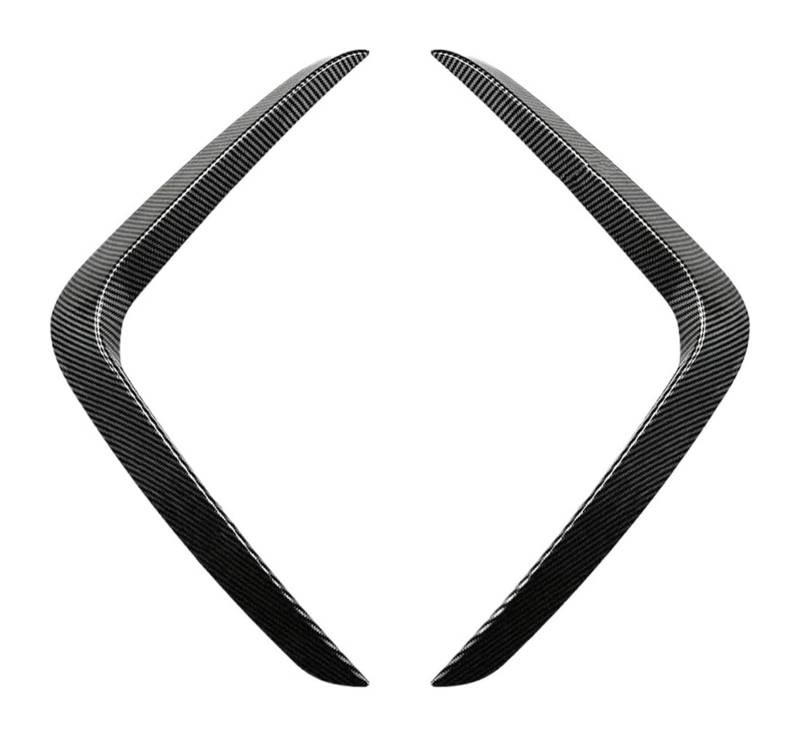 Auto Frontspoiler Lippe Für B&MW X3 X4 G01 G02 G05 Sport 2018-2023 Frontschürze Lip Splitter Grill Spoiler Abdeckung Air Vent Wind Messer Tuning(22-23 Carbon Look) von AMBMREDPEV