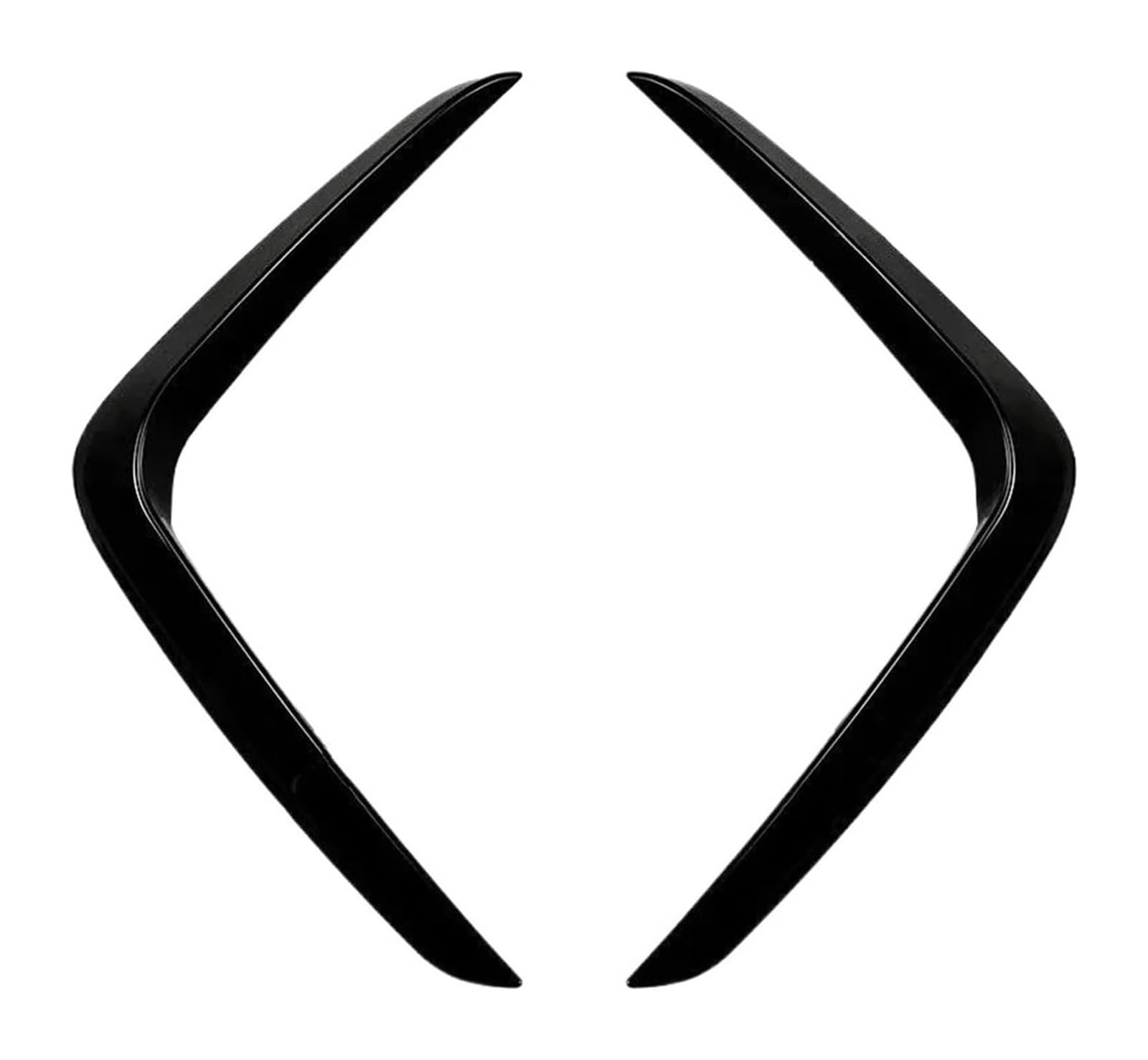 Auto Frontspoiler Lippe Für B&MW X3 X4 G01 G02 G05 Sport 2018-2023 Frontschürze Lip Splitter Grill Spoiler Abdeckung Air Vent Wind Messer Tuning(22-23 Gloss Black) von AMBMREDPEV