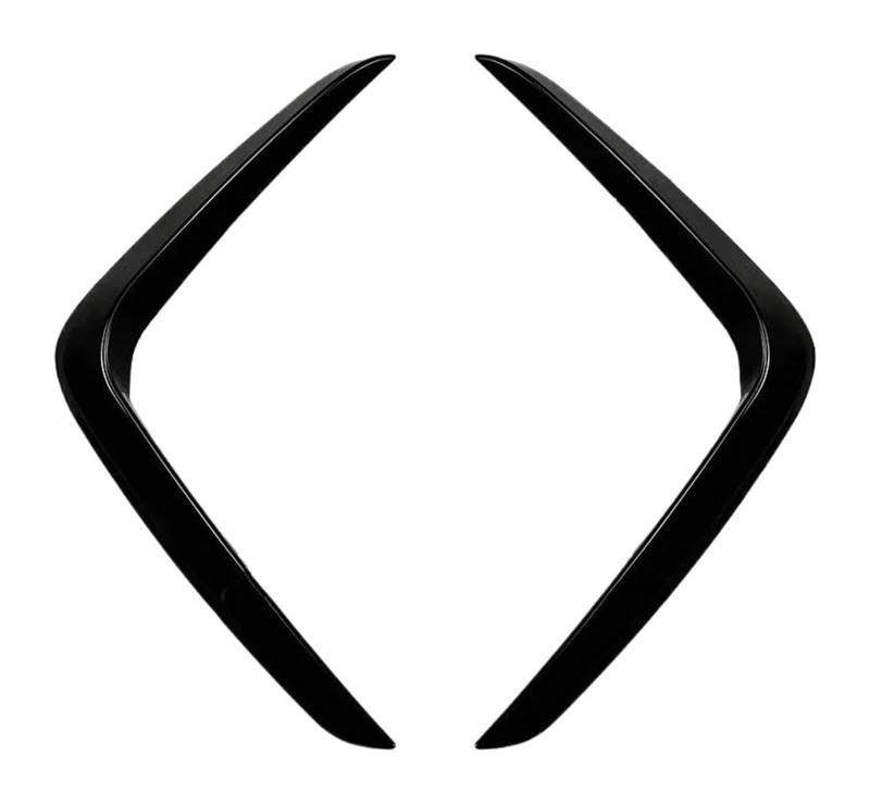 Auto Frontspoiler Lippe Für B&MW X3 X4 G01 G02 G05 Sport 2018-2023 Frontschürze Lip Splitter Grill Spoiler Abdeckung Air Vent Wind Messer Tuning(22-23 Gloss Black) von AMBMREDPEV