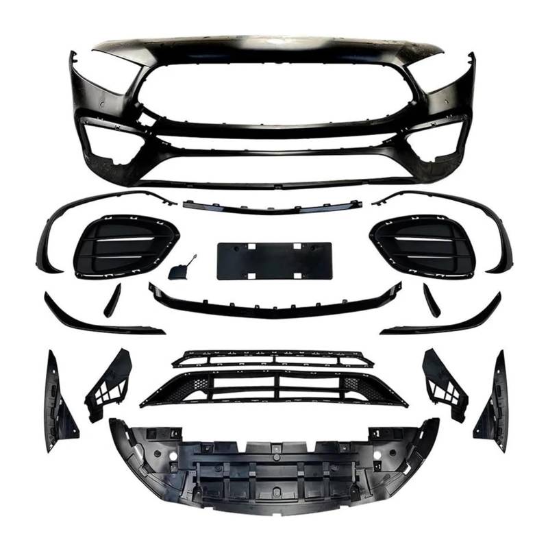 Auto Frontspoiler Lippe Für B&enz A-Klasse W177 A180 A200 A220 A35 A45 Für AMG Frontstoßstangenmontage Großes Surround-Modifikations-Bodykit-Gitter von AMBMREDPEV