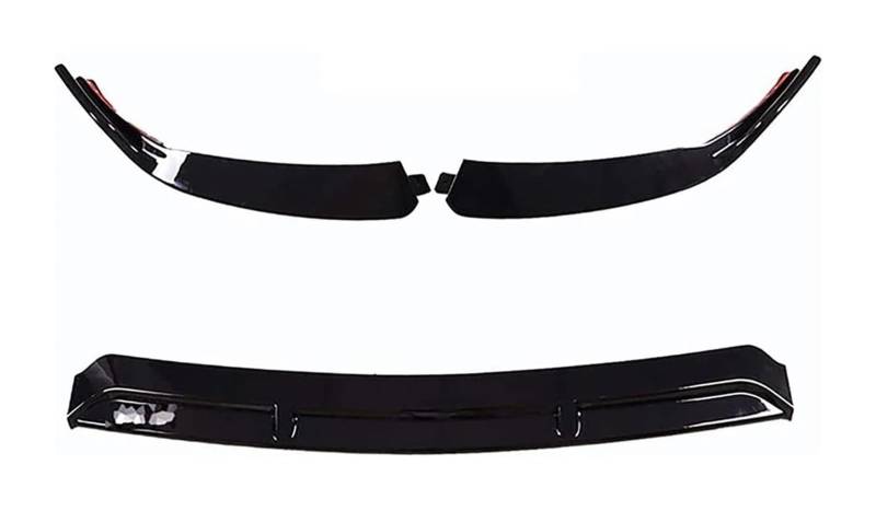 Auto Frontspoiler Lippe Für B&enz C Klasse W205 C205 Sport 2019 2020 Frontstoßstange Lip Chin Spoiler Carbon Look Frontdiffusor Diffusor von AMBMREDPEV