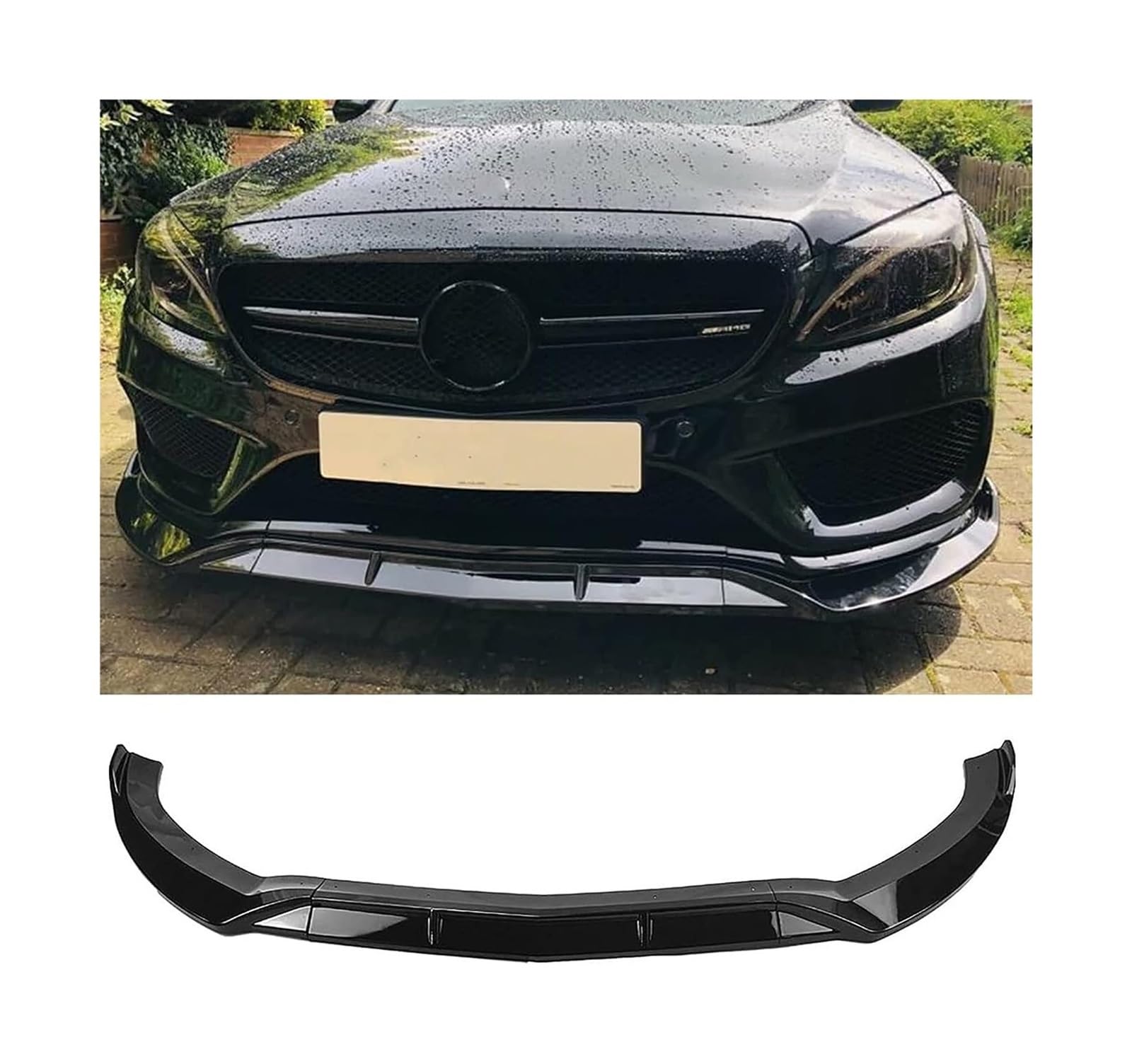 Auto Frontspoiler Lippe Für B&enz C-Klasse W205 Sport C400 2015–2018 Frontstoßstangenlippe Kinnspoiler Kohlefaser-Look Frontdiffusor Auto Frontspoiler Lippe Für B&enz C-Klasse W205 Sport C400 2015–2018 Frontstoßstangenlippe Kinnspoiler Kohlefaser-Look Frontdiffusor von AMBMREDPEV