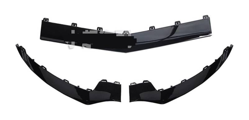 Auto Frontspoiler Lippe Für B&enz E Klasse Klass W207 C207 Coupe Frontstoßstange Spoiler Chrom Chrom Lip Diffusor A2078850874 A2078850774 A2078850974(Left (black)) von AMBMREDPEV
