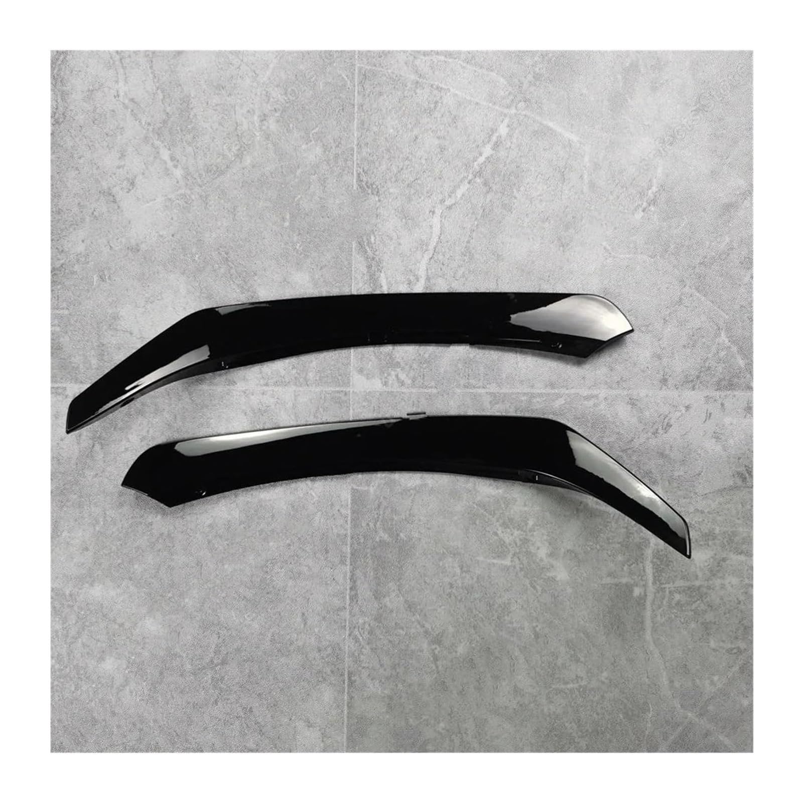 Auto Frontspoiler Lippe Für B&enz Für CLA C117 X117 Auto Vorderstoßstange Seitenspoiler Splitter Air Blade CLA200 220 250 CLA45 Für AMG 2015-2018 Tuning(Front Gloss Black) von AMBMREDPEV