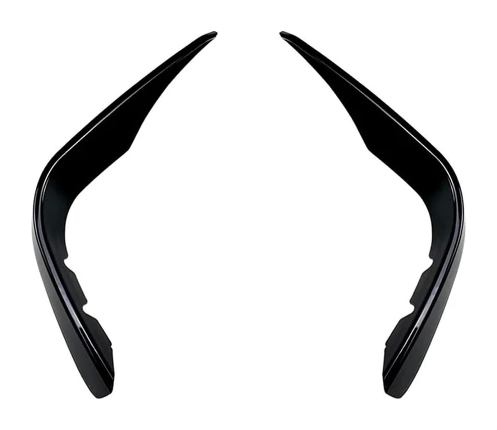 Auto Frontspoiler Lippe Für B&enz Für GLC-Klasse GLC260 GLC300 GLC43 Für AMG X253 2016-2019 Frontstoßstangensplitter Canard Nebelscheinwerferverkleidung Frontspoiler(2pcs Splitter Black) von AMBMREDPEV