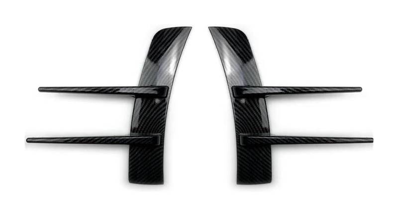 Auto Frontspoiler Lippe Für B&enz W177 A180 A200 A250 A260 Für AMG A35 2018-2022 Body Kits Auto Front Canards Schürze Stoßstange Splitter Spoiler(Carbon Look 1) von AMBMREDPEV