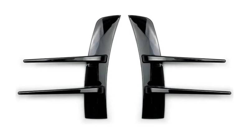Auto Frontspoiler Lippe Für B&enz W177 A180 A200 A250 A260 Für AMG A35 2018-2022 Body Kits Auto Front Canards Schürze Stoßstange Splitter Spoiler(Gloss Black 1) von AMBMREDPEV
