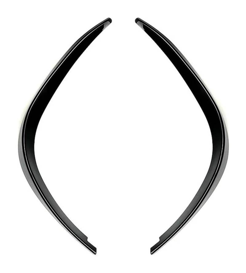 Auto Frontspoiler Lippe Für B&enz W177 A180 A200 A250 A260 Für AMG A35 2018-2022 Body Kits Auto Front Canards Schürze Stoßstange Splitter Spoiler(Gloss Black 2) von AMBMREDPEV