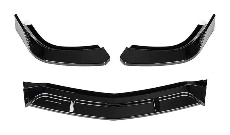 Auto Frontspoiler Lippe Für B&enz W204 2008–2014 Frontstoßstangenlippe Kinnspoiler Kohlefaser-Look Frontdiffusor Diffusor Auto-Frontspoiler von AMBMREDPEV