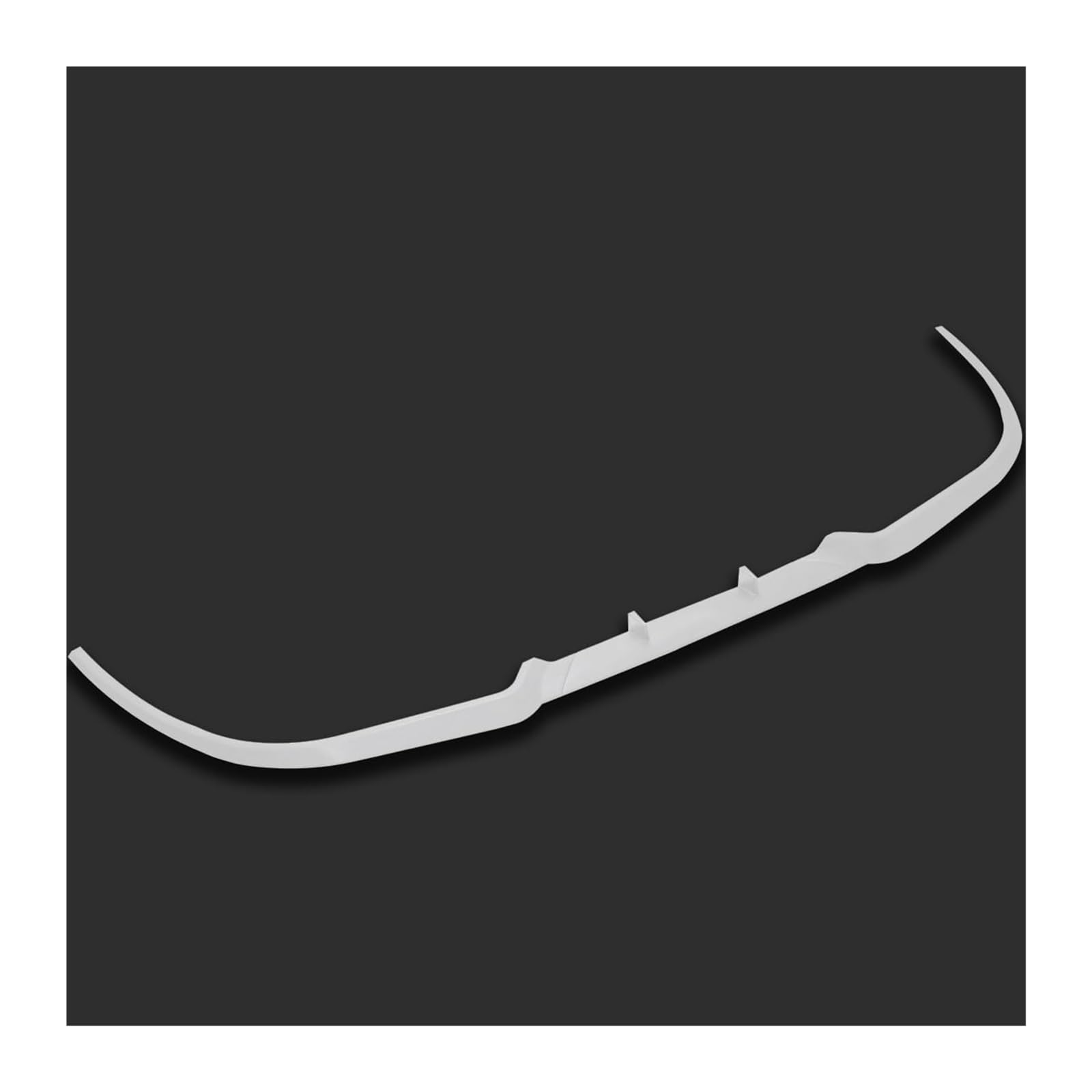 Auto Frontspoiler Lippe Für CUPRA R FRONT SPOILER LIP ALLE AUTOS Stoßstange Lip Diffusor Euro Spoiler Lippe Universal Auto Front Stoßstange Splitter Für Auto Design(Weiß) von AMBMREDPEV