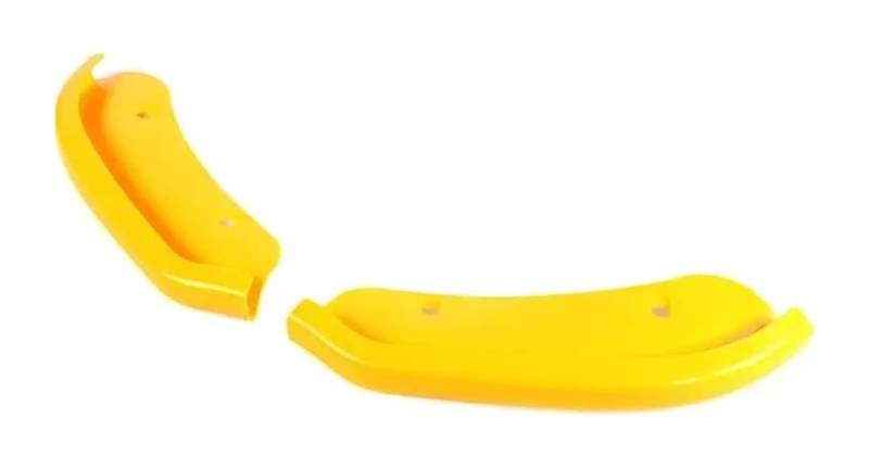 Auto Frontspoiler Lippe Für Dodge Für Challenger Für SRT 2015-2019 1 Paar Stoßstangenschutz Diffusor Spoiler Splitter Schutz Frontschürze Lip Schutz Abdeckung(Gelb) von AMBMREDPEV