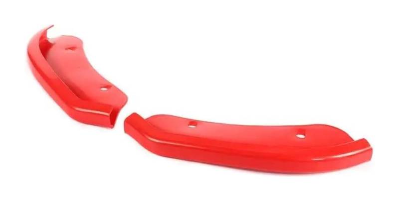Auto Frontspoiler Lippe Für Dodge Für Challenger Für SRT 2015-2019 1 Paar Stoßstangenschutz Diffusor Spoiler Splitter Schutz Frontschürze Lip Schutz Abdeckung(rot) von AMBMREDPEV