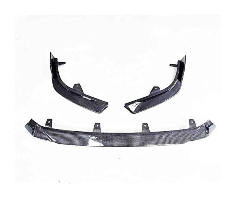 Auto Frontspoiler Lippe Für Es 2018 2019 Frontstoßstange Lip Chin Spoiler Carbon Look Frontdiffusor Diffusor Normal-A Carbonfaser von AMBMREDPEV