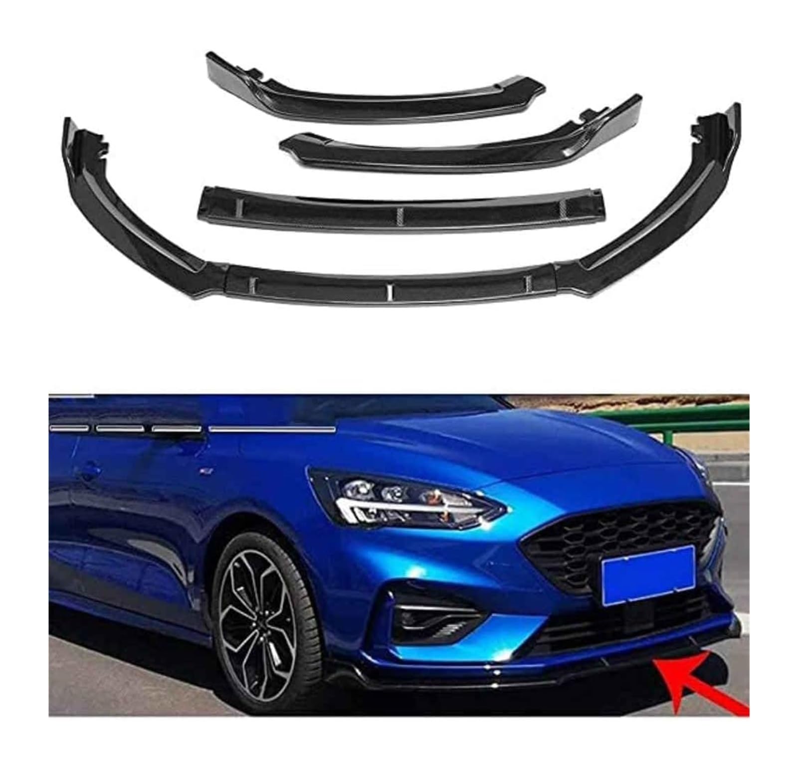 Auto Frontspoiler Lippe Für Ford Für Focus 2019 Frontschürze Lippe Kinn Spoiler Carbon Look Front Diffusor Diffusor Auto Front Spoiler Auto Frontspoiler Lippe Für Ford Für Focus 2019 Frontschürze Lippe Kinn Spoiler Carbon Look Front Diffusor Diffusor Auto Front Spoiler von AMBMREDPEV