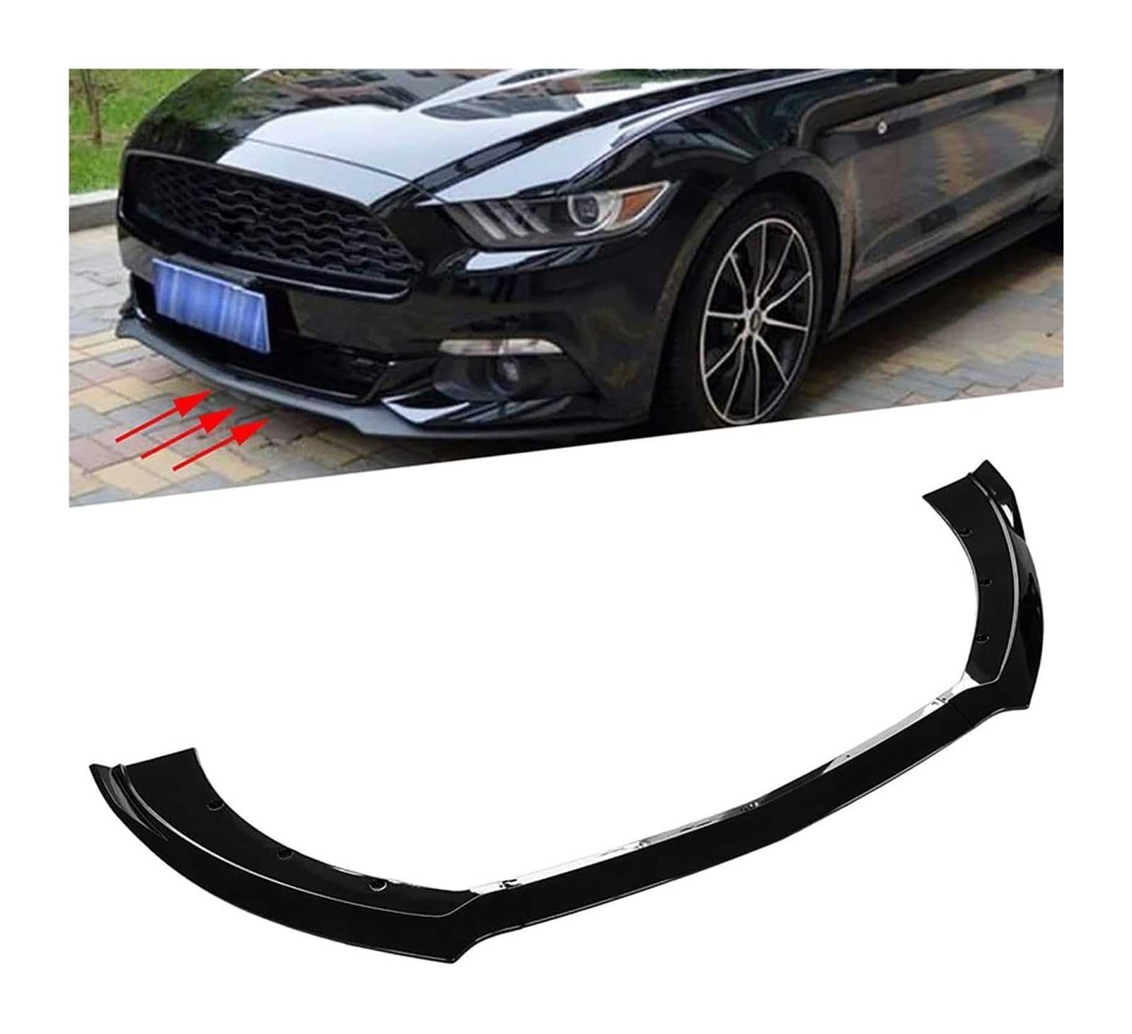 Auto Frontspoiler Lippe Für Ford Für Mustang 2015-2018 Frontschürze Lippe Kinn Spoiler Carbon Look Front Diffusor Diffusor Auto Front Spoiler Auto Frontspoiler Lippe Für Ford Für Mustang 2015-2018 Frontschürze Lippe Kinn Spoiler Carbon Look Front Diffusor Diffusor Auto Front Spoiler von AMBMREDPEV
