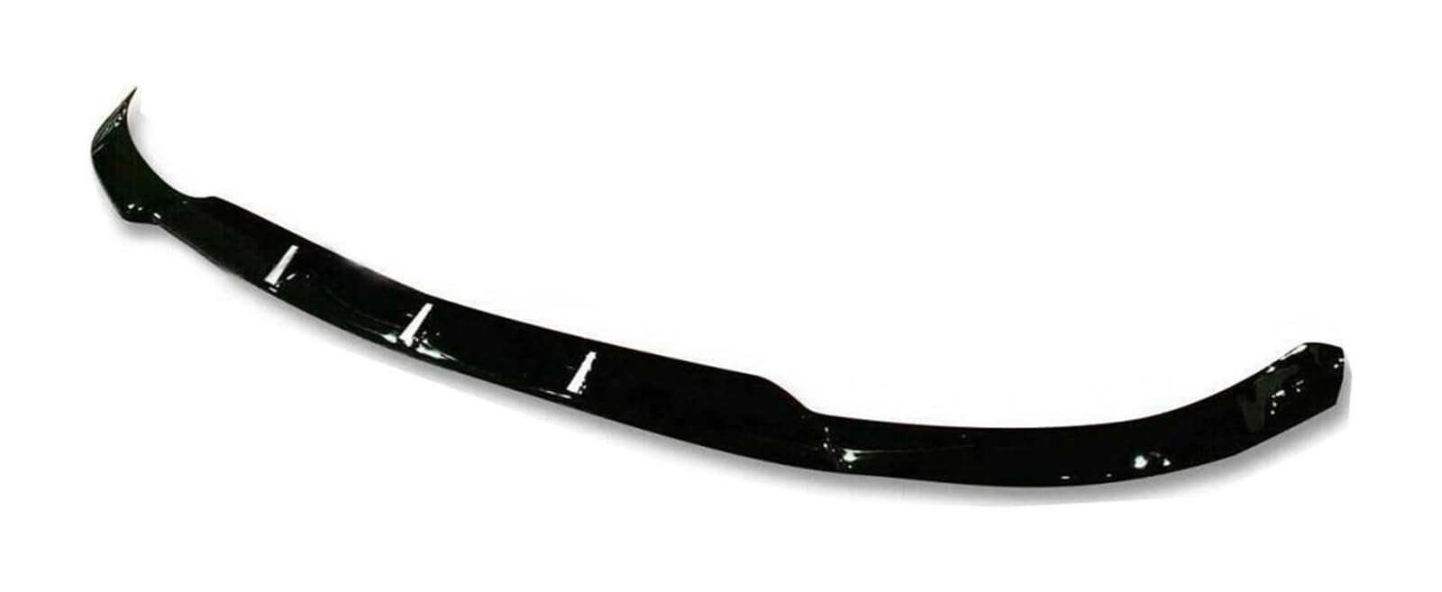 Auto Frontspoiler Lippe Für Grand Für Cherokee Für SRT 2017-2021 3Pcs Auto Vorderen Stoßfänger Lip Spoiler Splitter Auto Front Spoiler(Glossy Black) von AMBMREDPEV