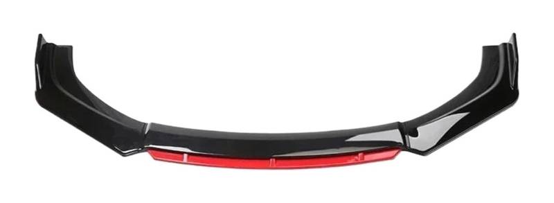 Auto Frontspoiler Lippe Für Haval H6 Für GT Außen Teile Autos Auto Front Stoßstange Splitter Lippe Kinn Diffusor Körper Kit Schutzfolie(Black Red) von AMBMREDPEV