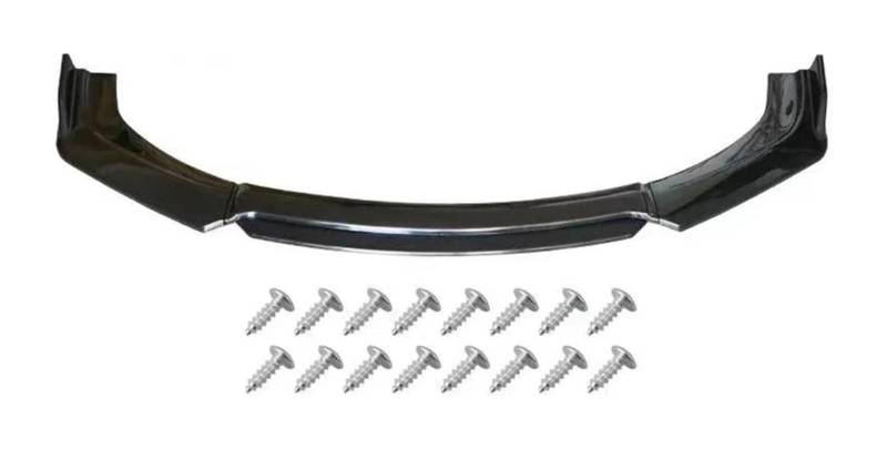 Auto Frontspoiler Lippe Für Haval H6 Für GT Außen Teile Autos Auto Front Stoßstange Splitter Lippe Kinn Diffusor Körper Kit Schutzfolie(Glossy Black) von AMBMREDPEV