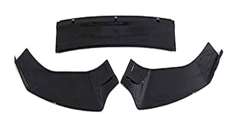 Auto Frontspoiler Lippe Für Hyundai Für Elantra 2019 2020 Frontschürze Lippe Kinn Spoiler Carbon Look Front Diffusor Diffusor Glossyblack von AMBMREDPEV