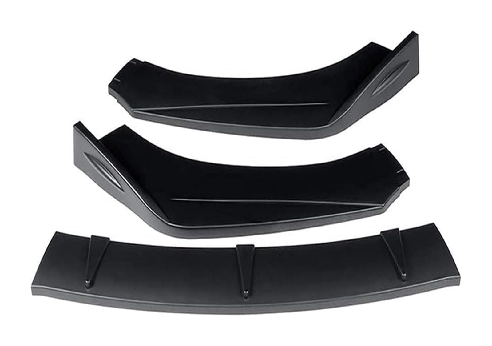 Auto Frontspoiler Lippe Für Hyundai Für Veloster 2013-2017 Frontschürze Lippe Kinn Spoiler Carbon Look Front Diffusor Diffusor Mattschwarz(Glossyblack) von AMBMREDPEV
