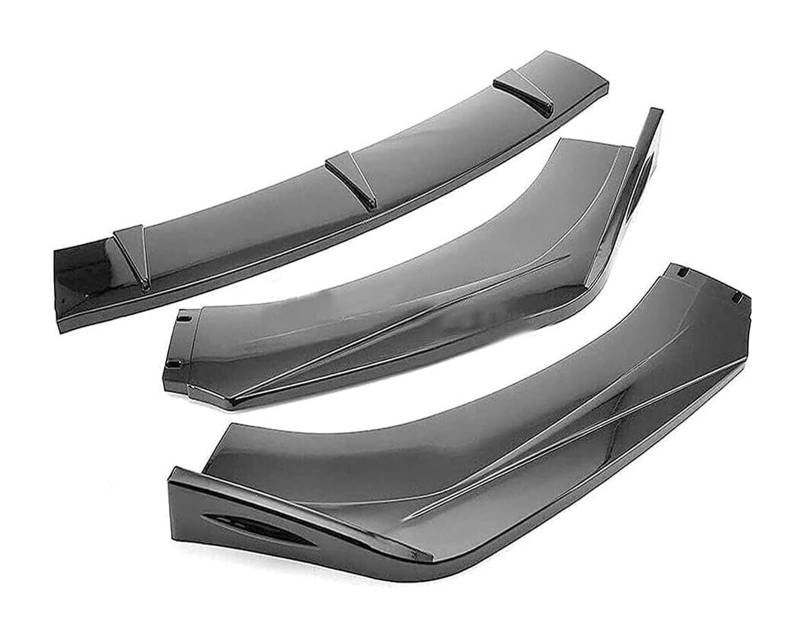 Auto Frontspoiler Lippe Für Hyundai Für Veloster 2013-2017 Frontstoßstange Lippe Kinnspoiler Carbon Look Frontdiffusor Diffusor Normal-B-mattschwarz von AMBMREDPEV