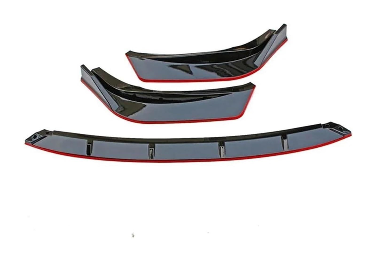 Auto Frontspoiler Lippe Für IS250 IS350 IS300 F Für Sport 2014-2016 Auto Vorderen Stoßfänger Unteren Kinn Lip Spoiler Seite Splitter Körper Kits Wachen Deflektor(Black Red) von AMBMREDPEV