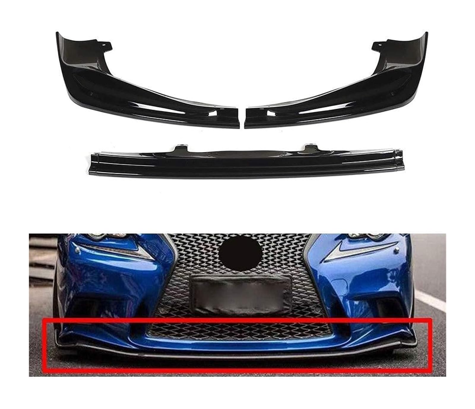 Auto Frontspoiler Lippe Für IS250 IS350 IS300 F-Sport 2014-2016 Frontschürze Lippe Kinn Spoiler Carbon Look Front Diffusor Diffusor Auto Frontspoiler Lippe Für IS250 IS350 IS300 F-Sport 2014-2016 Frontschürze Lippe Kinn Spoiler Carbon Look Front Diffusor Diffusor von AMBMREDPEV