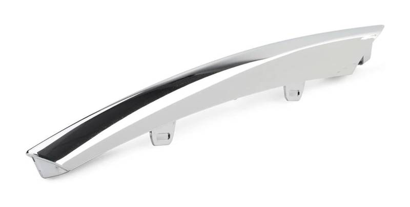 Auto Frontspoiler Lippe Für Jaguar Für XJ 2010-2015 Auto Vorderen Stoßfänger Lip Spoiler Seite Grille Chrom Dekoration Trim Auto Kühlergrill Vorne Grill 1 Stücke von AMBMREDPEV