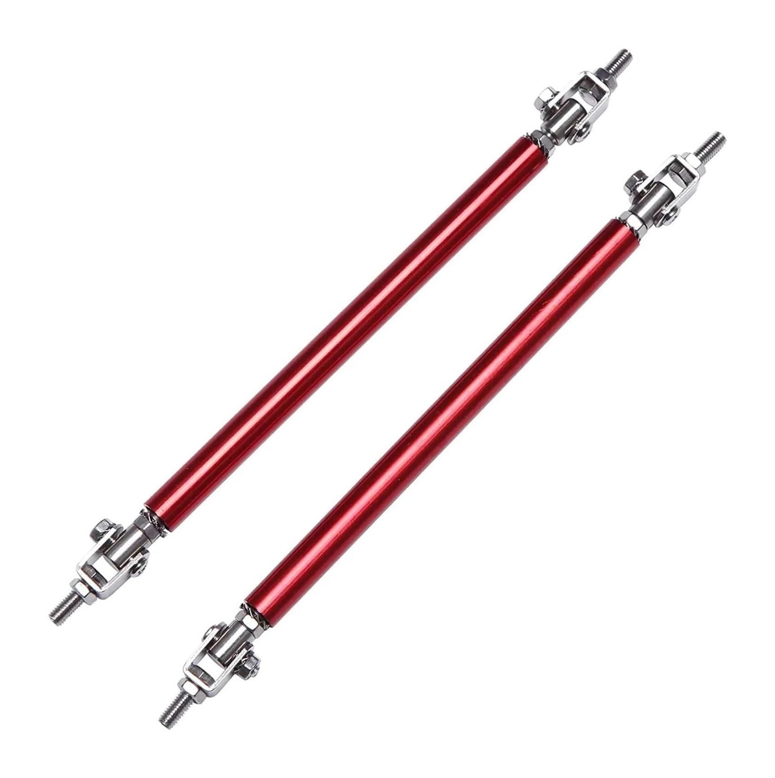 Auto Frontspoiler Lippe Für M&ITSUBISHI Für Lancer Für Evo X 2000-2022 Universal Front Lip Splitter Spoiler Strut Rod Krawatte Unterstützung Bar 2 Stücke(7.5cm Red) von AMBMREDPEV