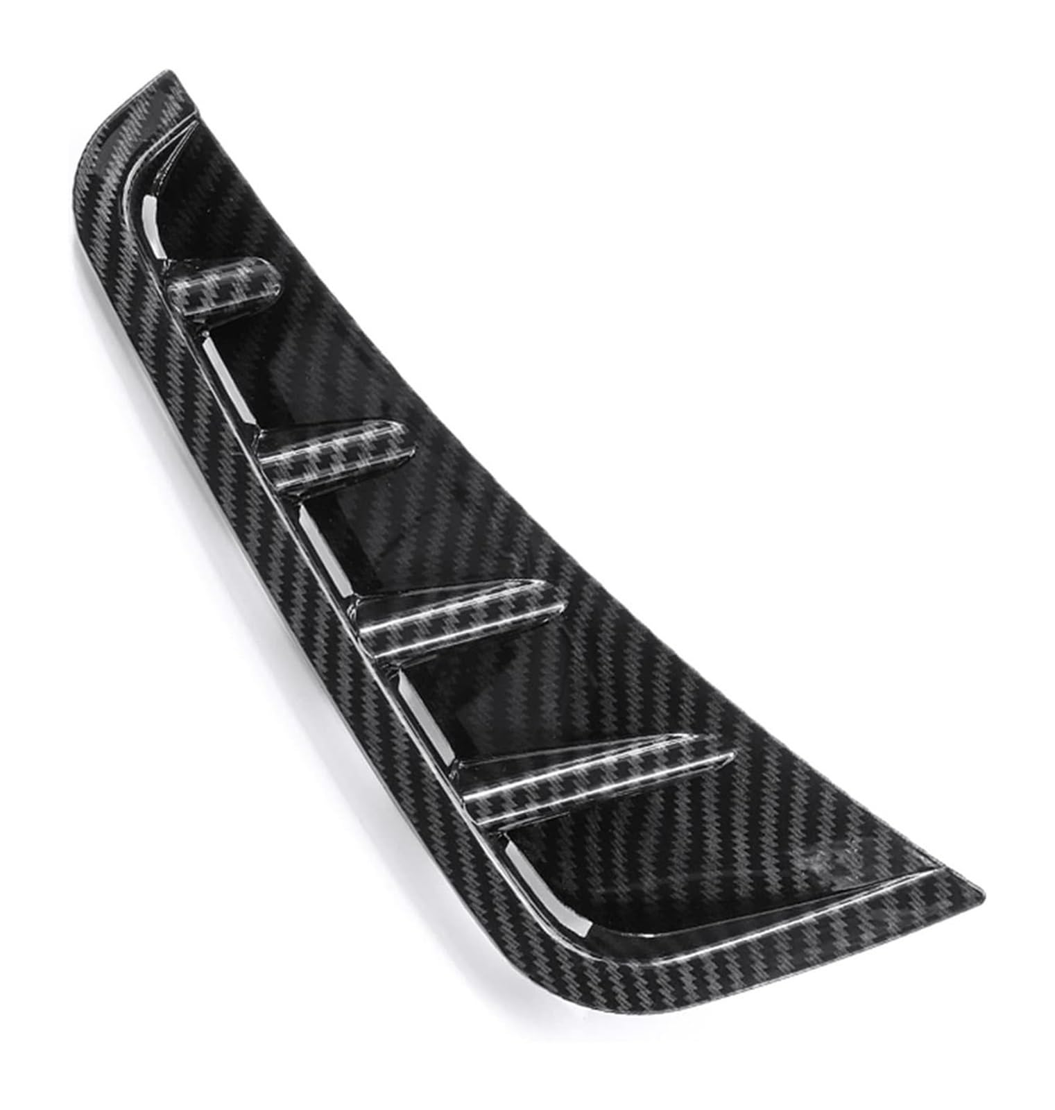 Auto Frontspoiler Lippe Für M&ercedes C Klasse W205 C63 C180 C200 C260 C300 C180L C200L 2019 Auto Spoiler Splitter Frontstoßstange Seitenverkleidung Abdeckung Spoilerflügel(Carbon Look) von AMBMREDPEV