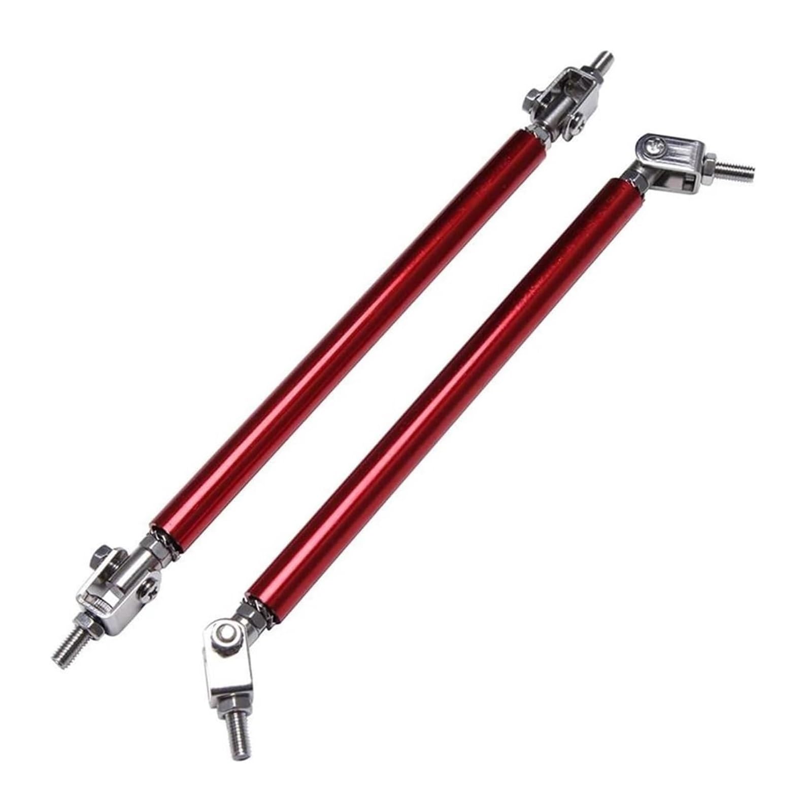 Auto Frontspoiler Lippe Für Mazda 2 3 5 6 CX-3 CX-4 CX-5 Einstellbare 15 Cm Auto Racing Frontschürze Lip Spoiler Unterstützung Tie Bar Strut Rod Universal(15cm Red) von AMBMREDPEV