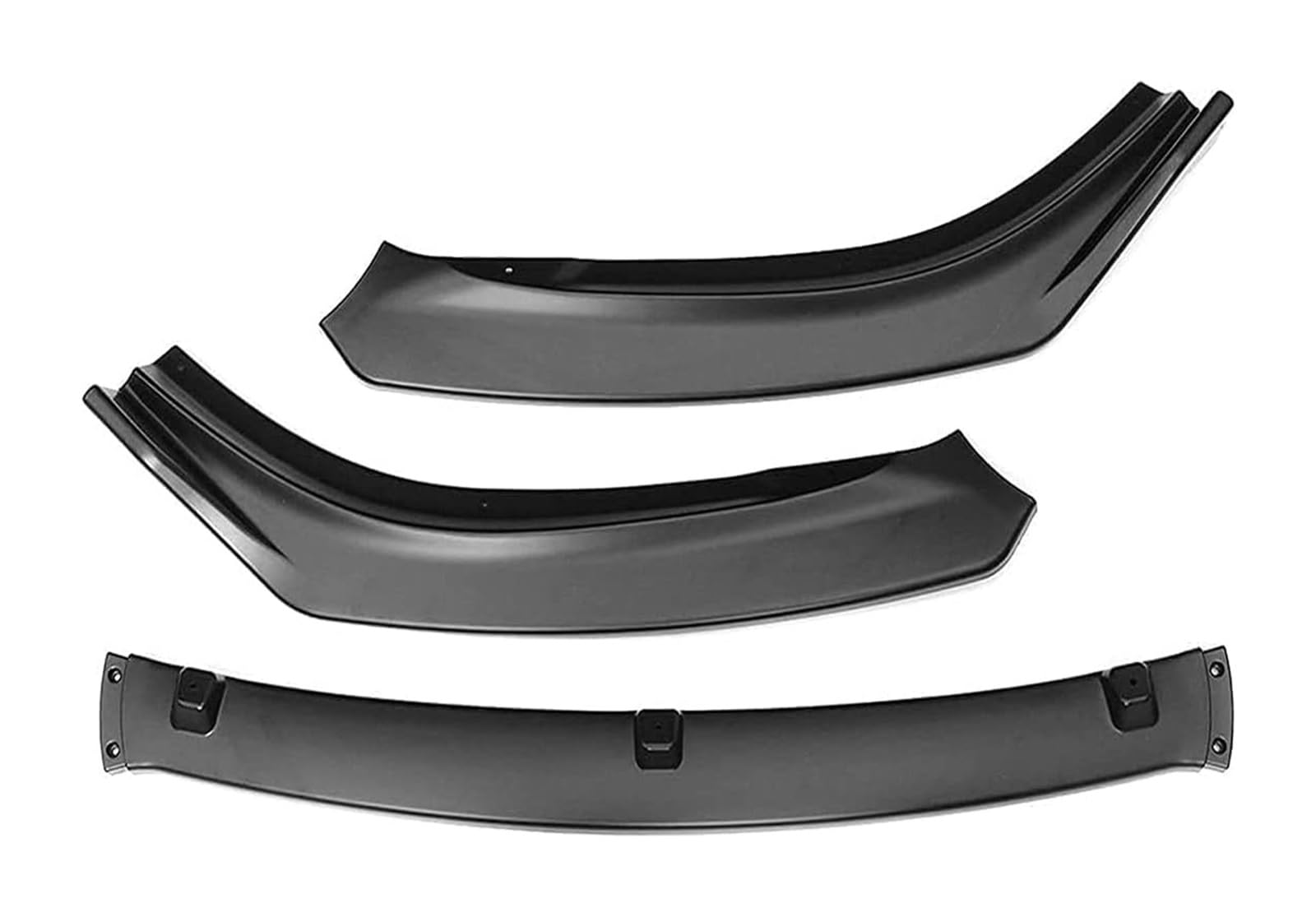 Auto Frontspoiler Lippe Für Mazda 6 Für Atenza 2014-2018 Frontschürze Lippe Kinn Spoiler Carbon Look Front Diffusor Diffusor Mattschwarz Auto Front Spoiler(Gloseblack) von AMBMREDPEV