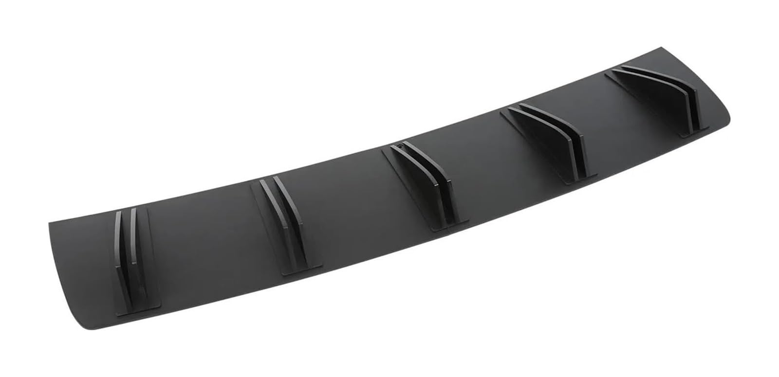 Auto Frontspoiler Lippe Für Mustang Für GT Hintere Stoßstange Lip Diffusor Spoiler Splitter Shark 5 Flossen Glänzend 81,5 Cm Universal Auto Front Stoßstange Splitter(B) von AMBMREDPEV