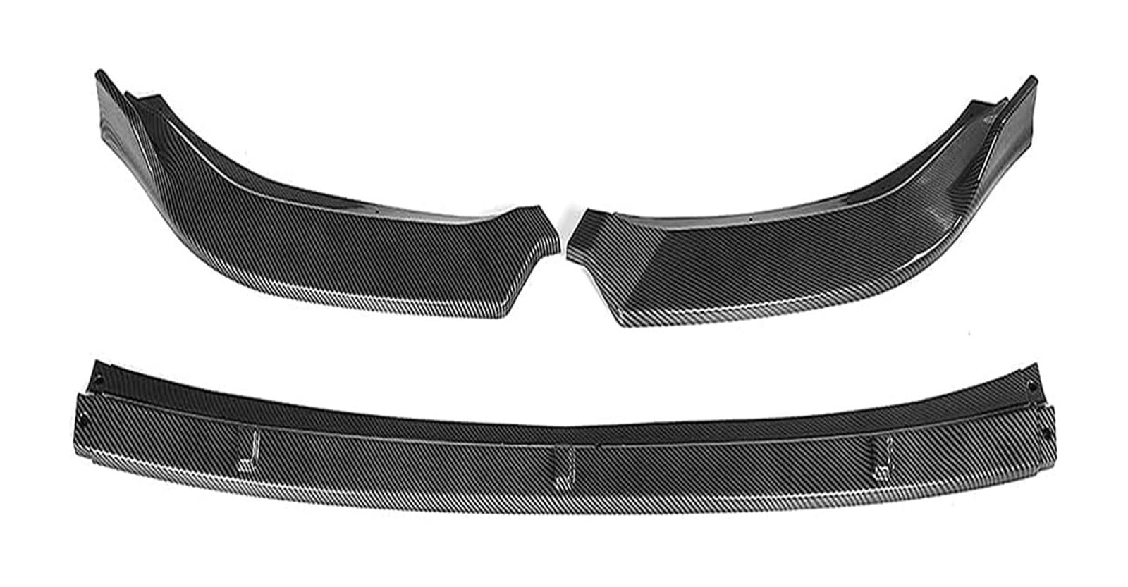 Auto Frontspoiler Lippe Für Qashqai 2019-2020 Frontschürze Lippe Kinn Spoiler Carbon Look Front Diffusor Diffusor Mattschwarz Auto Front Spoiler(Carbonfiberlook) von AMBMREDPEV