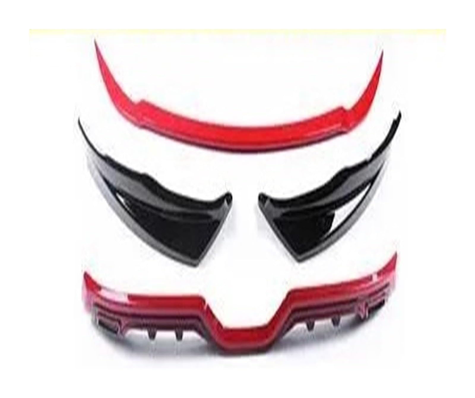 Auto Frontspoiler Lippe Für T&oyota Für CHR Für C-HR 2018 2019 Auto Stling ABS Farbe Vorne Stoßstange Hinten Diffusor Skid Schutz-schutz Platte Stoßstange Abdeckung Borte(Black and red) von AMBMREDPEV