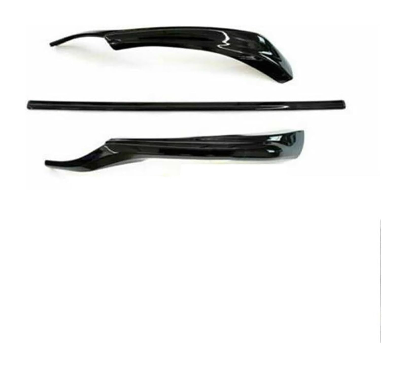 Auto Frontspoiler Lippe Für T&oyota Für Camry SE Für XSE 2021 2022 Splitter Spoiler Auto Front Spoiler Teile Frontschürze Molding Abdeckung Trim(3pcs Glossy Black) von AMBMREDPEV