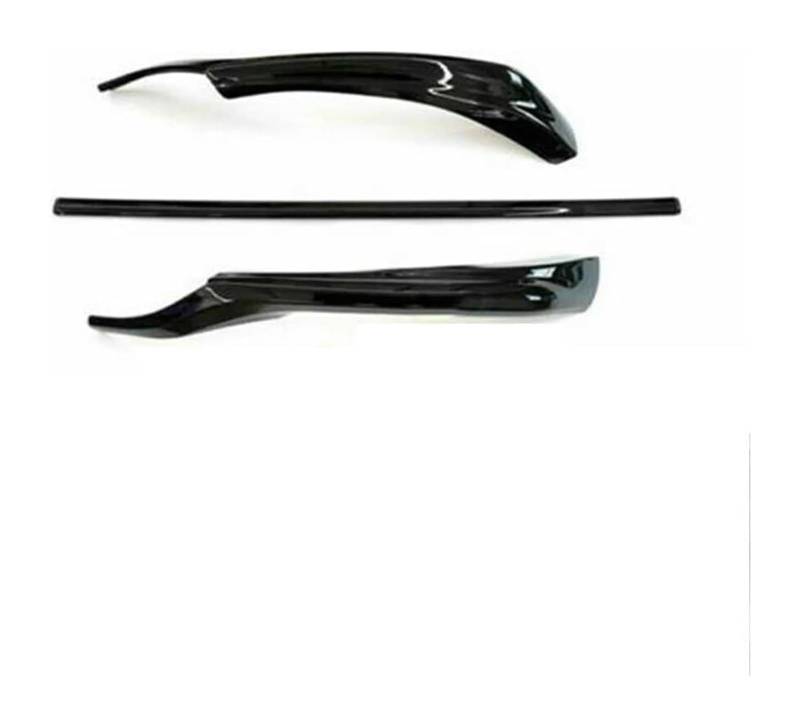 Auto Frontspoiler Lippe Für T&oyota Für Camry SE Für XSE 2021 2022 Splitter Spoiler Auto Front Spoiler Teile Frontschürze Molding Abdeckung Trim(3pcs Glossy Black) von AMBMREDPEV