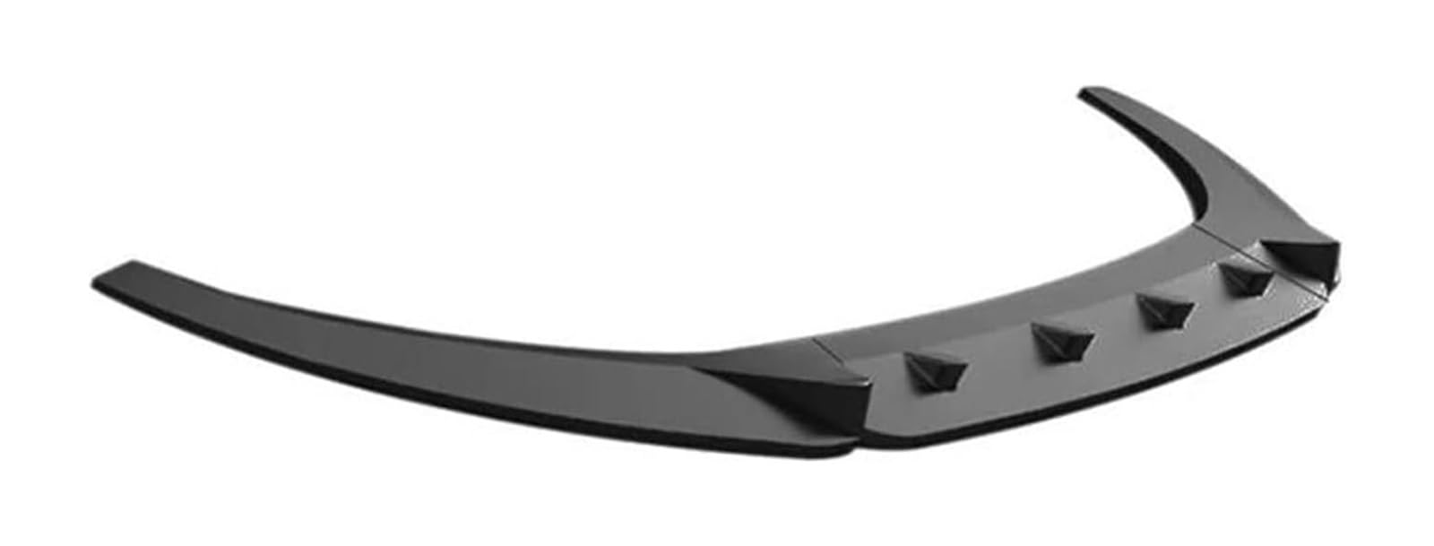 Auto Frontspoiler Lippe Für VW Für Caddy Mk5 2021-2024 Auto Vorderen Stoßfänger Lip Spoiler Körper Kit Splitter Spoiler Auto Front Spoiler(Glossy Black) von AMBMREDPEV