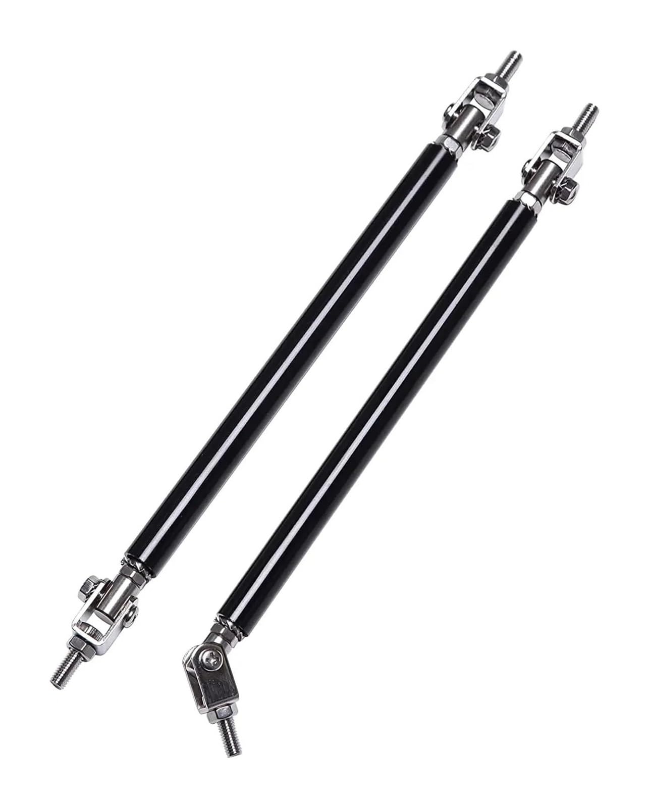 Auto Frontspoiler Lippe Für VW Für G&olf 6 MK6 Für GTD Für GTI 2009-2013 Für Rleitung Universal Frontschürze Lip Splitter Strut Rod Krawatte Unterstützung Bar(15cm Black) von AMBMREDPEV