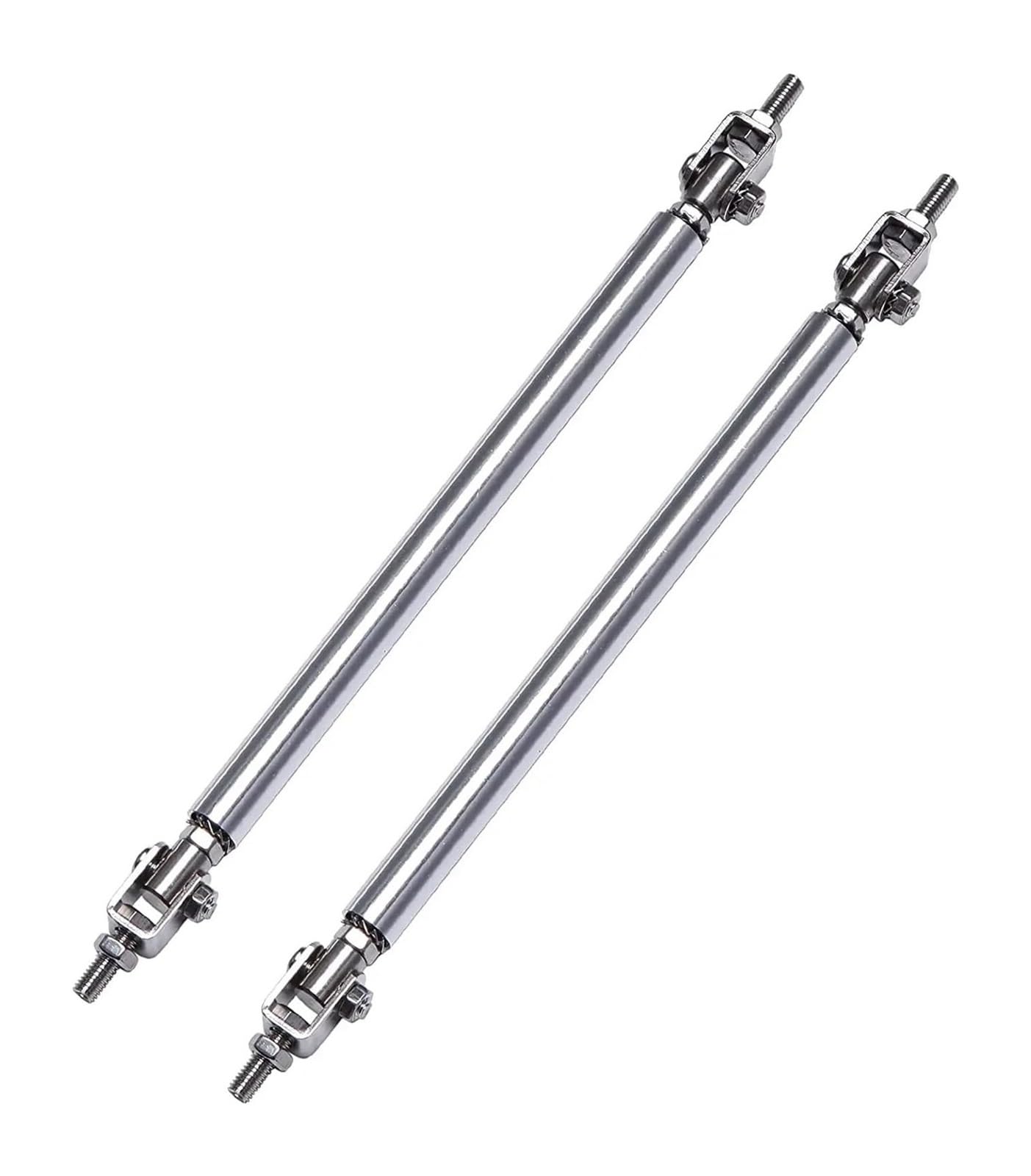 Auto Frontspoiler Lippe Für VW Für G&olf 6 MK6 Für GTD Für GTI 2009-2013 Für Rleitung Universal Frontschürze Lip Splitter Strut Rod Krawatte Unterstützung Bar(15cm Silver) von AMBMREDPEV