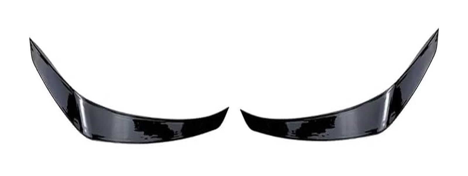 Auto Frontspoiler Lippe Für VW Für G&olf 7 MK7 Für GTi 2013-2016 Nebel Licht Abdeckung Air Vent Trim Klappe Canards Körper Front Stoßstange Splitter Front Spoiler(2PCS Lower Splitter) von AMBMREDPEV