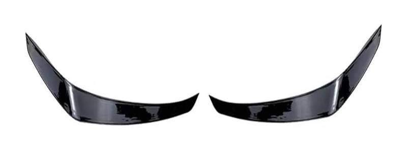 Auto Frontspoiler Lippe Für VW Für G&olf 7 MK7 Für GTi 2013-2016 Nebel Licht Abdeckung Air Vent Trim Klappe Canards Körper Front Stoßstange Splitter Front Spoiler(2PCS Lower Splitter) von AMBMREDPEV