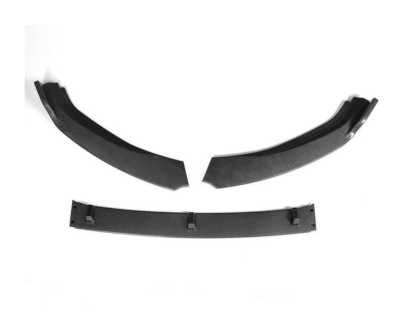Auto Frontspoiler Lippe Für VW Für G&olf MK7 2014-2017 3 Stücke Auto Front Stoßstange Splitter Lip Diffusor Spoiler Schutz Abdeckung Deflektor Lippen Schutz(Carbon Fiber Look) von AMBMREDPEV