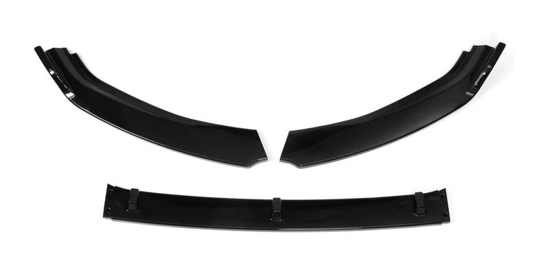 Auto Frontspoiler Lippe Für VW Für G&olf MK7 2014-2017 3 Stücke Auto Front Stoßstange Splitter Lip Diffusor Spoiler Schutz Abdeckung Deflektor Lippen Schutz(Glossy Black) von AMBMREDPEV